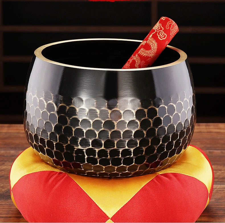 Naturally Soothing Brass Tibetan Singing Bowls