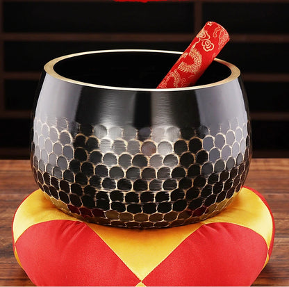 Naturally Soothing Brass Tibetan Singing Bowls