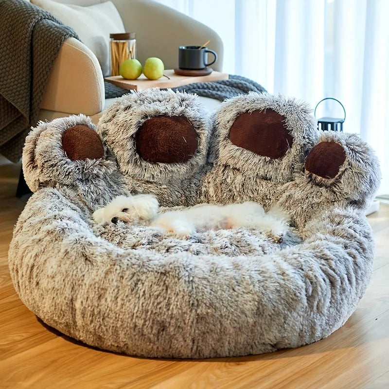 Cute Comfortable Bear Paw Pet Sofa