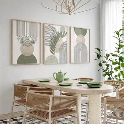 Authentic Nordic Themed Botanical Wall Art