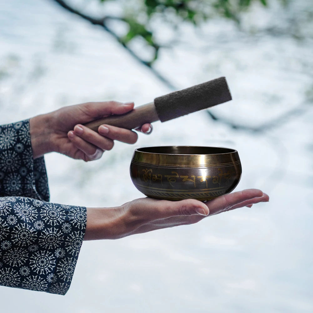 Naturally Therapeutic Handmade Tibetan Singing Bowls