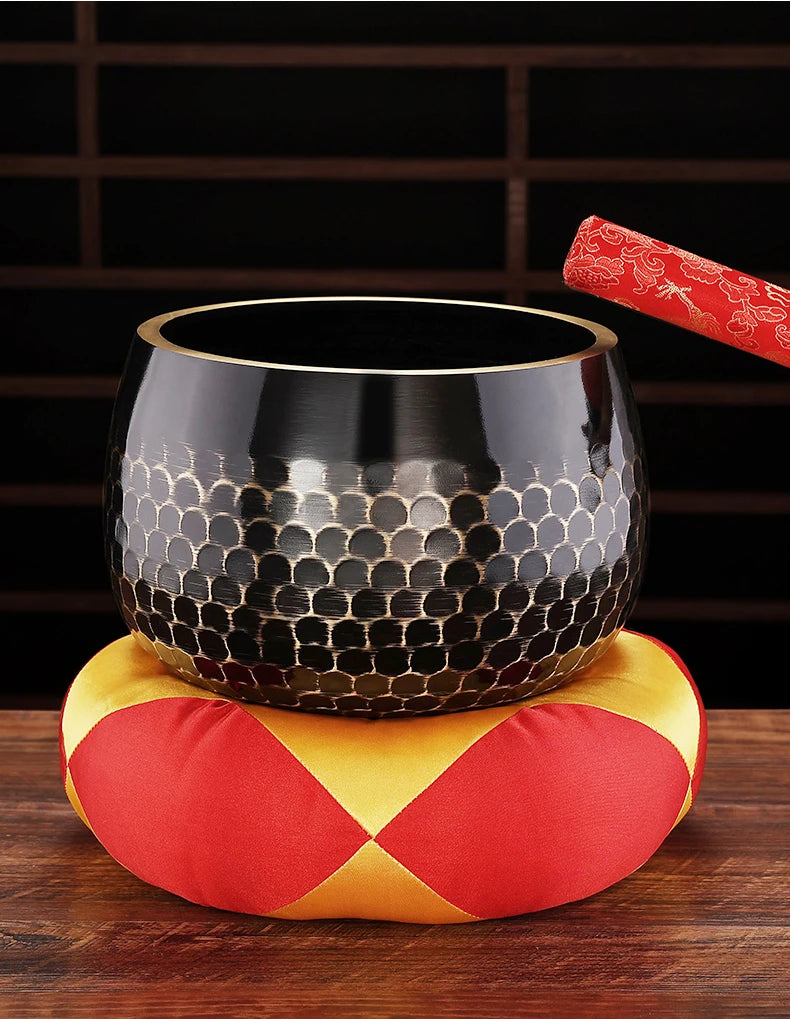 Naturally Soothing Brass Tibetan Singing Bowls