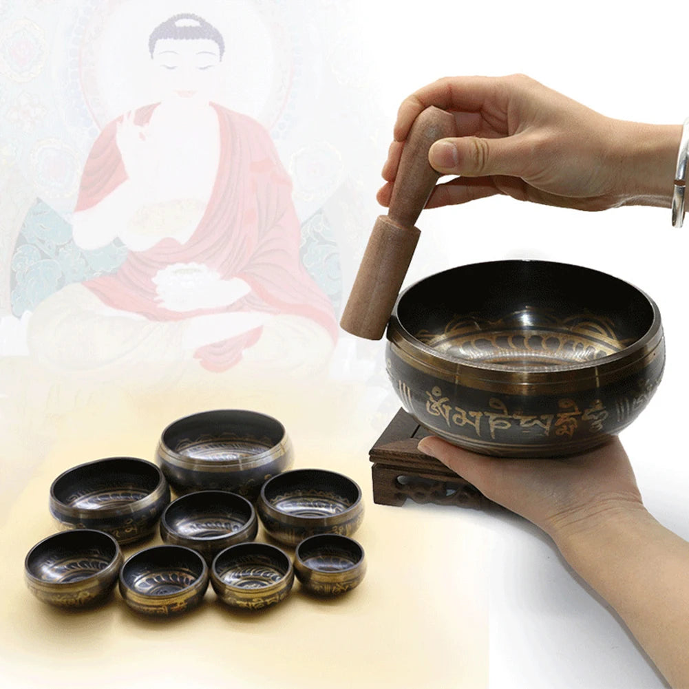 Naturally Therapeutic Handmade Tibetan Singing Bowls